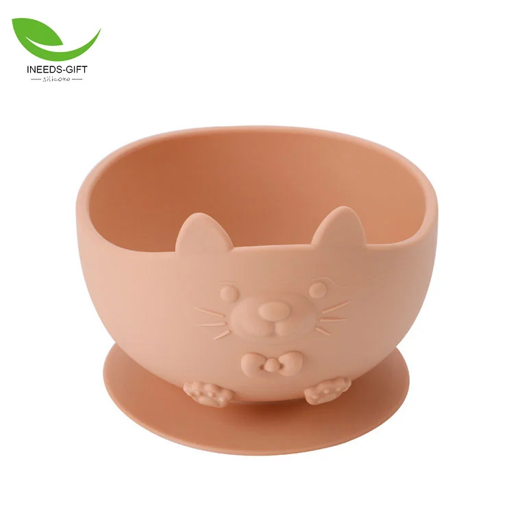 Set di ciotole in silicone per bambini