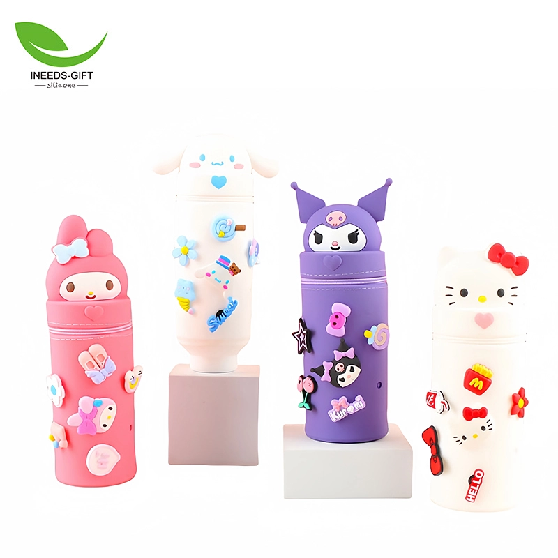 Astuccio per matite in silicone per bambini