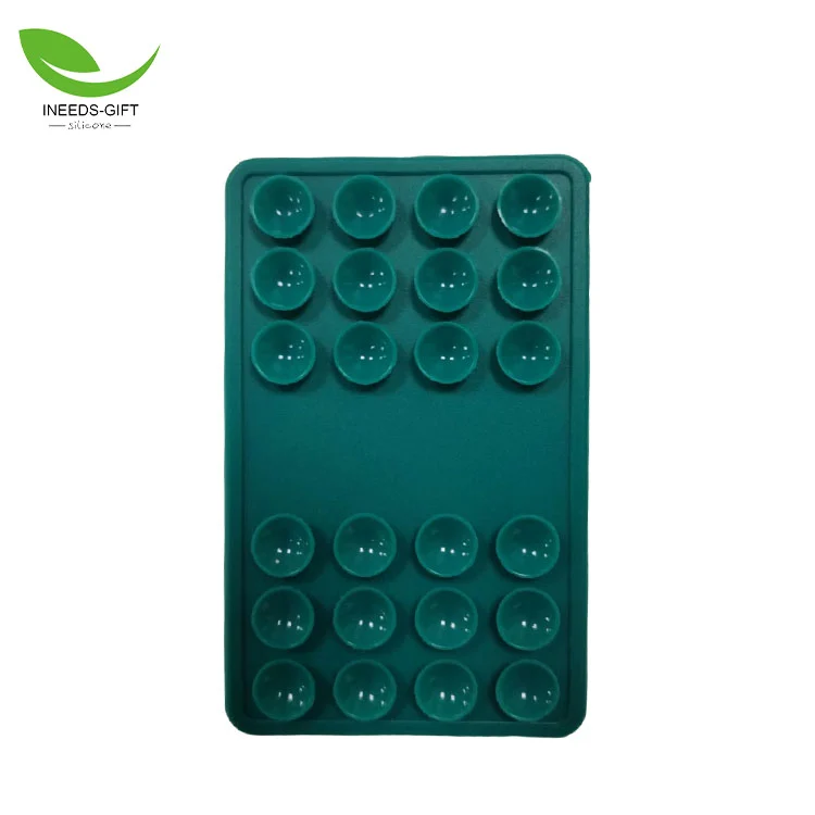 Supporto per ventosa in silicone